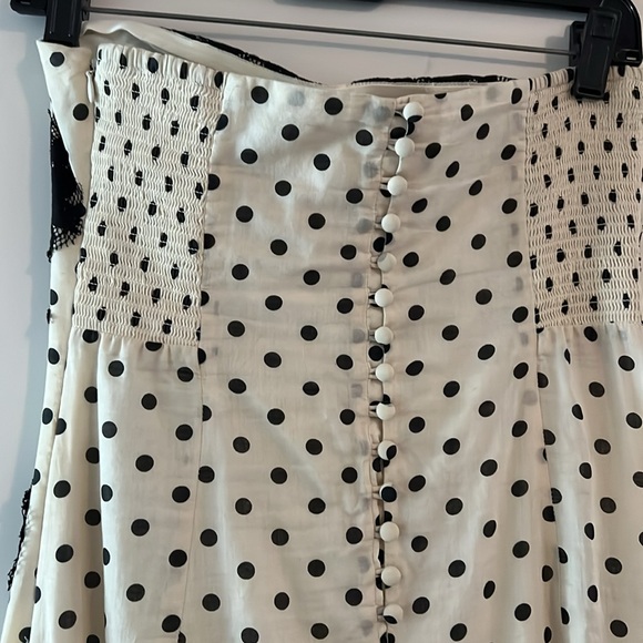 Freepeople Polka Dot Strapless Dress - Picture 9 of 10